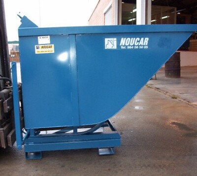 Contenedor tolva autobasculante 1100 L