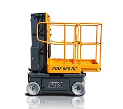 Plataforma elevadora de mástil compacta 660RC