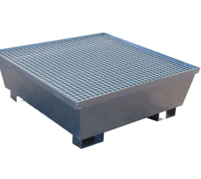 Cubeta galvanizada 4 bidones 245 L